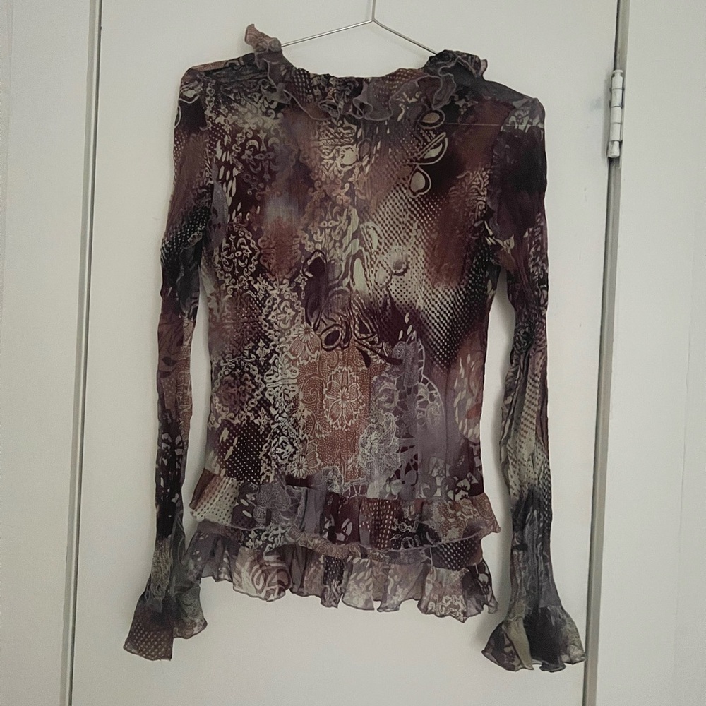 Layered Ruffle Top - Picture 2 of 2
